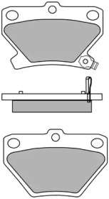 Комплект тормозных колодок (AISIN: ASN-2100)